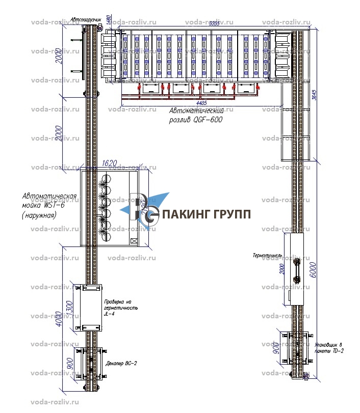 Розлив 19 литров